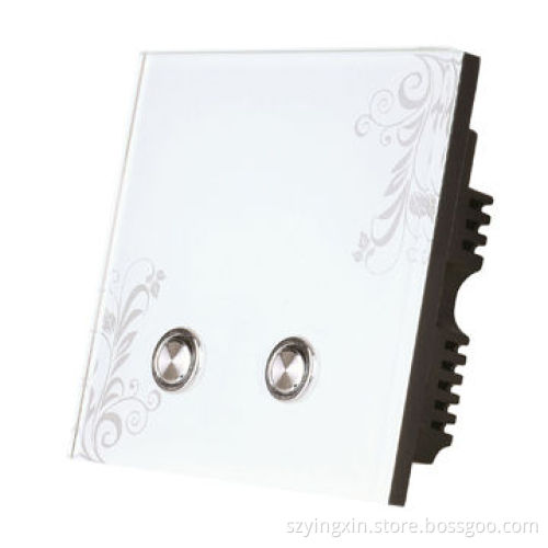 2-gang single wire dimmable switch